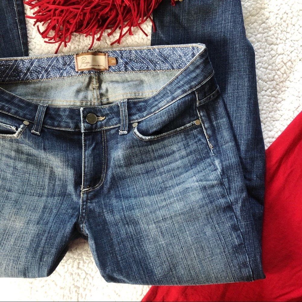 Paige Hollywood Hills Bootcut Jean Anthropologie